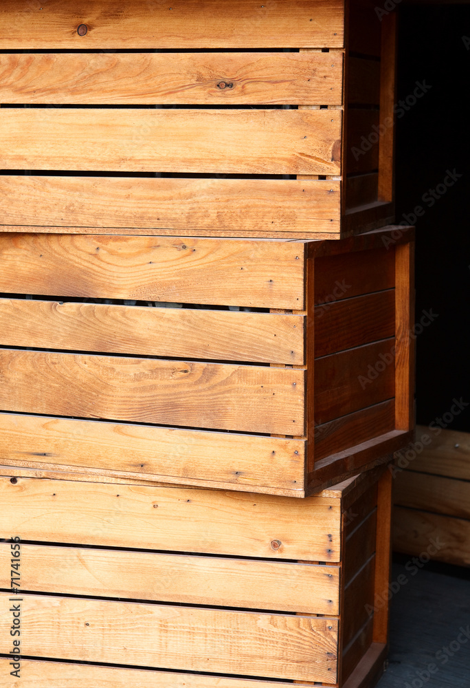 Light wooden cargo boxes Light wooden cargo boxes