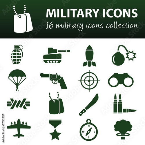 military icons