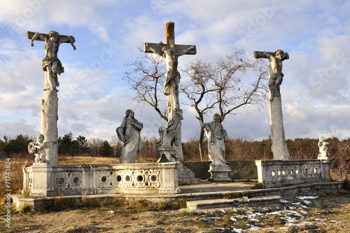 three crosses