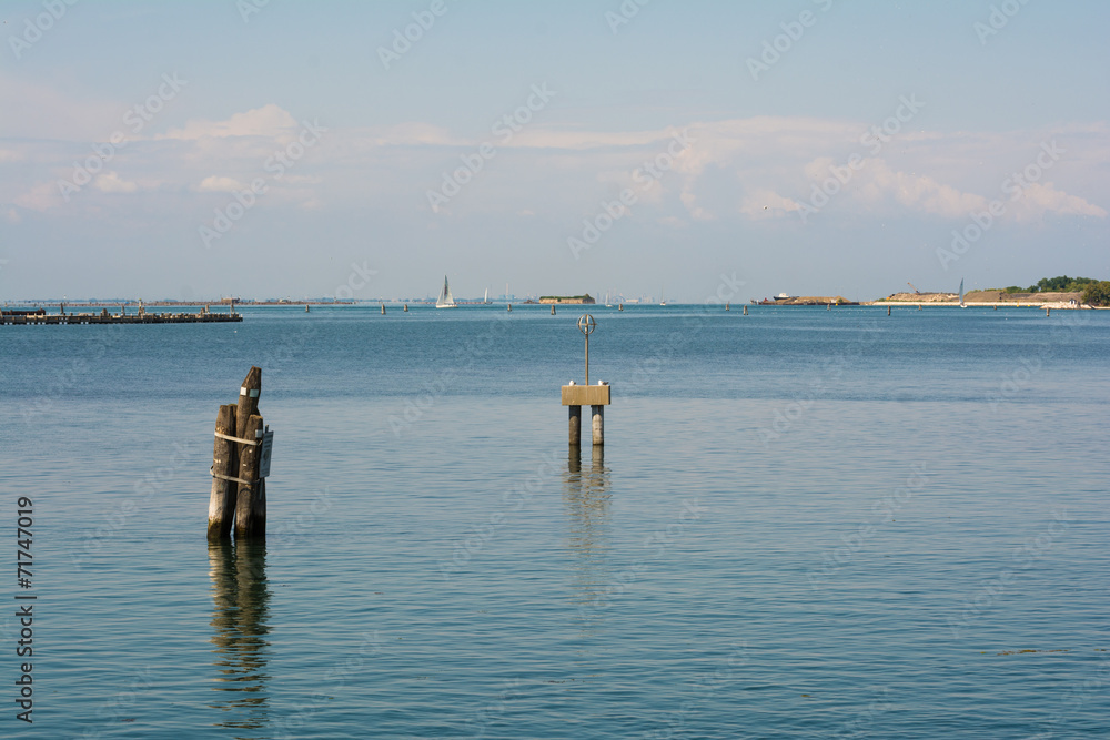 Hafen von Chioggia in Italien