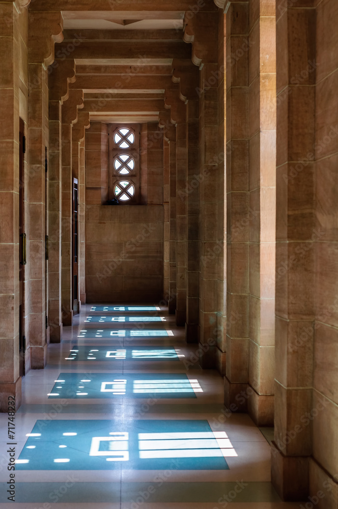 Inner view of Umaid Bhawan Palace of Rajasthan