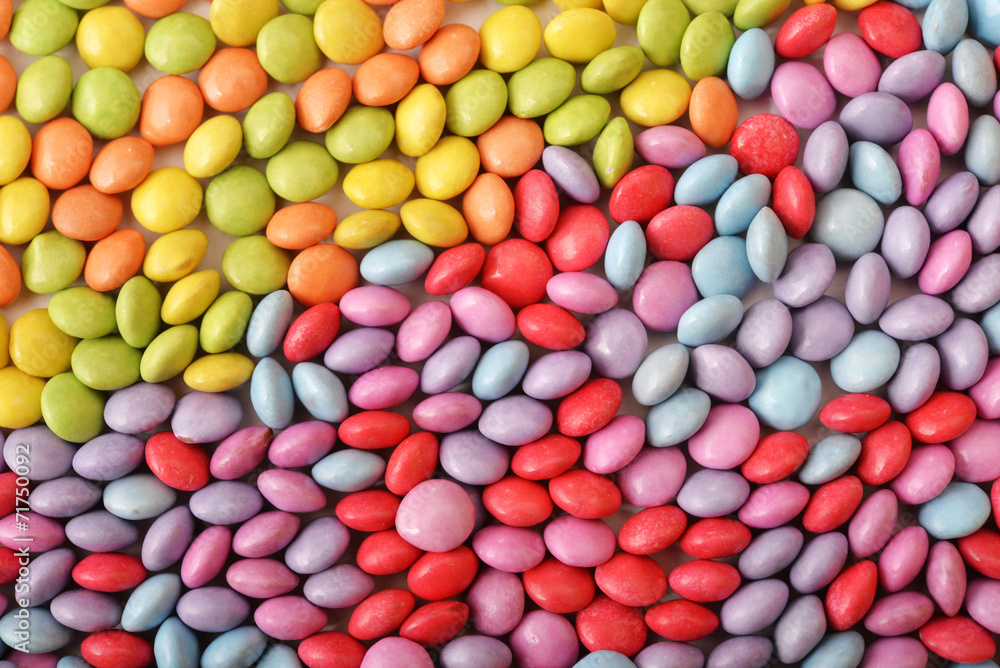 Multicolor candies Multicolor candies