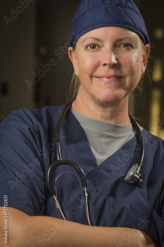 Attractive Female Doctor or...