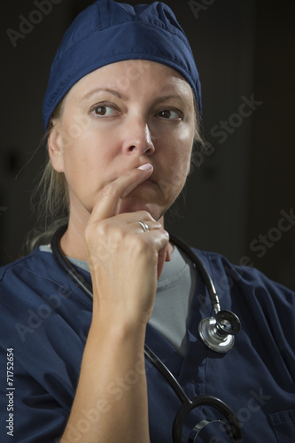 Attractive Female Doctor or...