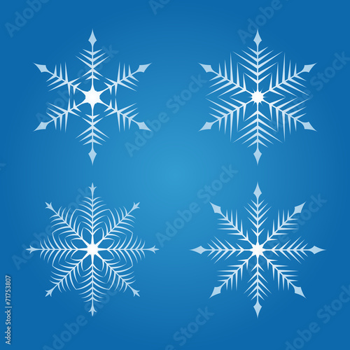 雪の結晶イラスト