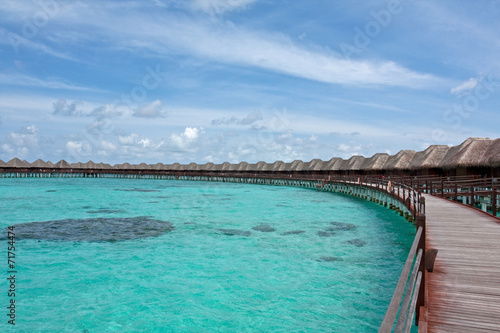 water villa  maldives