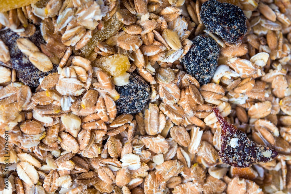Foto Muesli with Sried Fruit