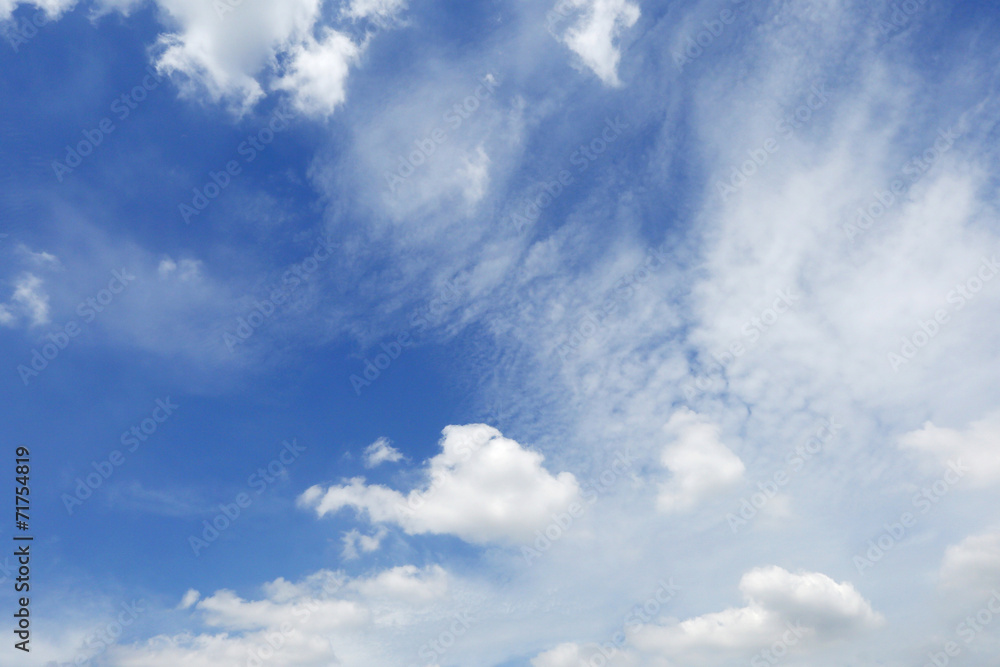 blue sky with clouds closeup blue sky with clouds closeup