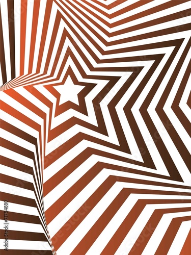 star optical illusion