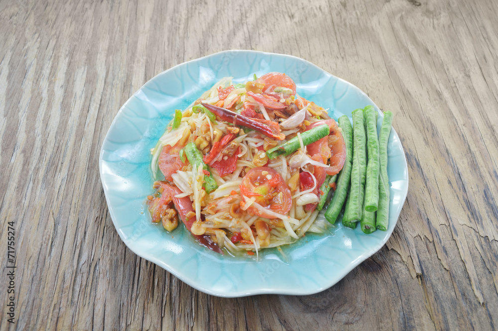 thai papaya salad thai papaya salad