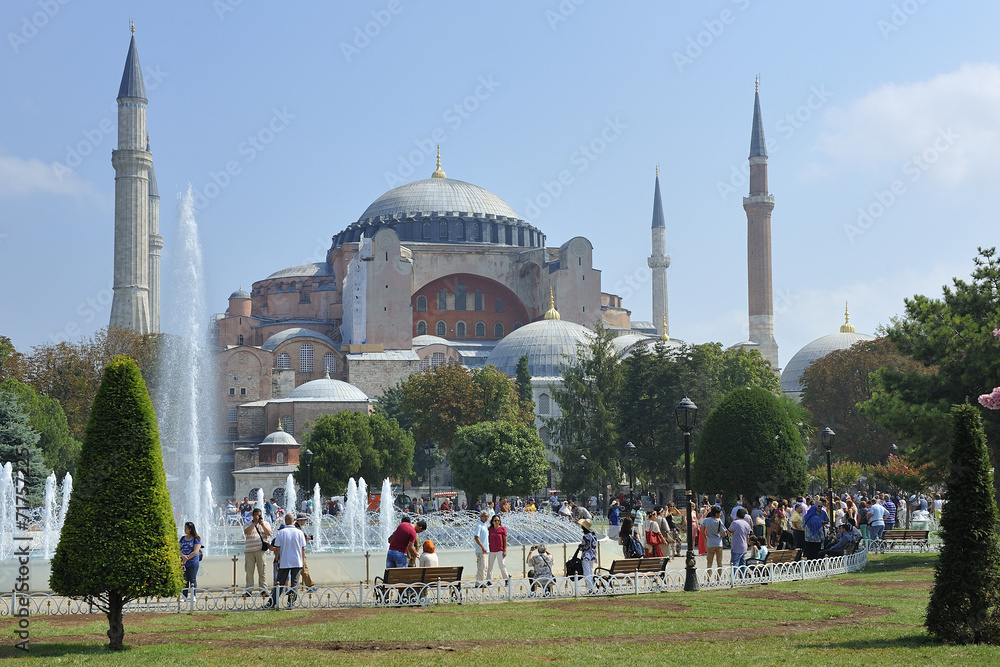 Istanbul, Turchia, Moschea Santa Sofia