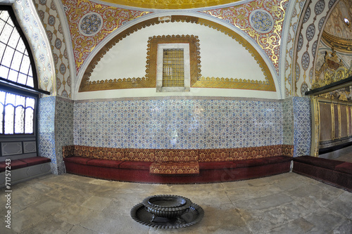 Photography Istanbul, Turchia, palazzo Topkapi - interno