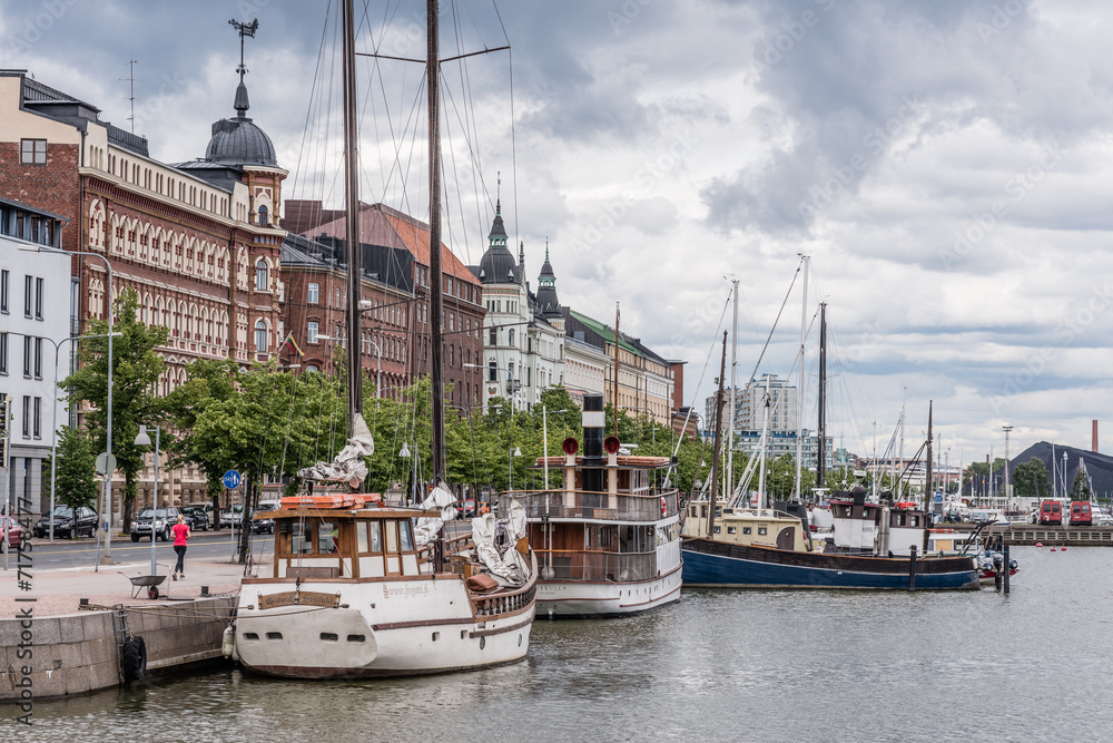 Cloudy day on Helsinki FInland