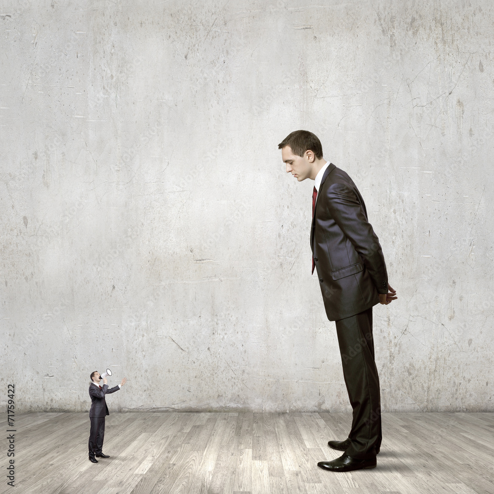 Fototapeta premium Subordination concept