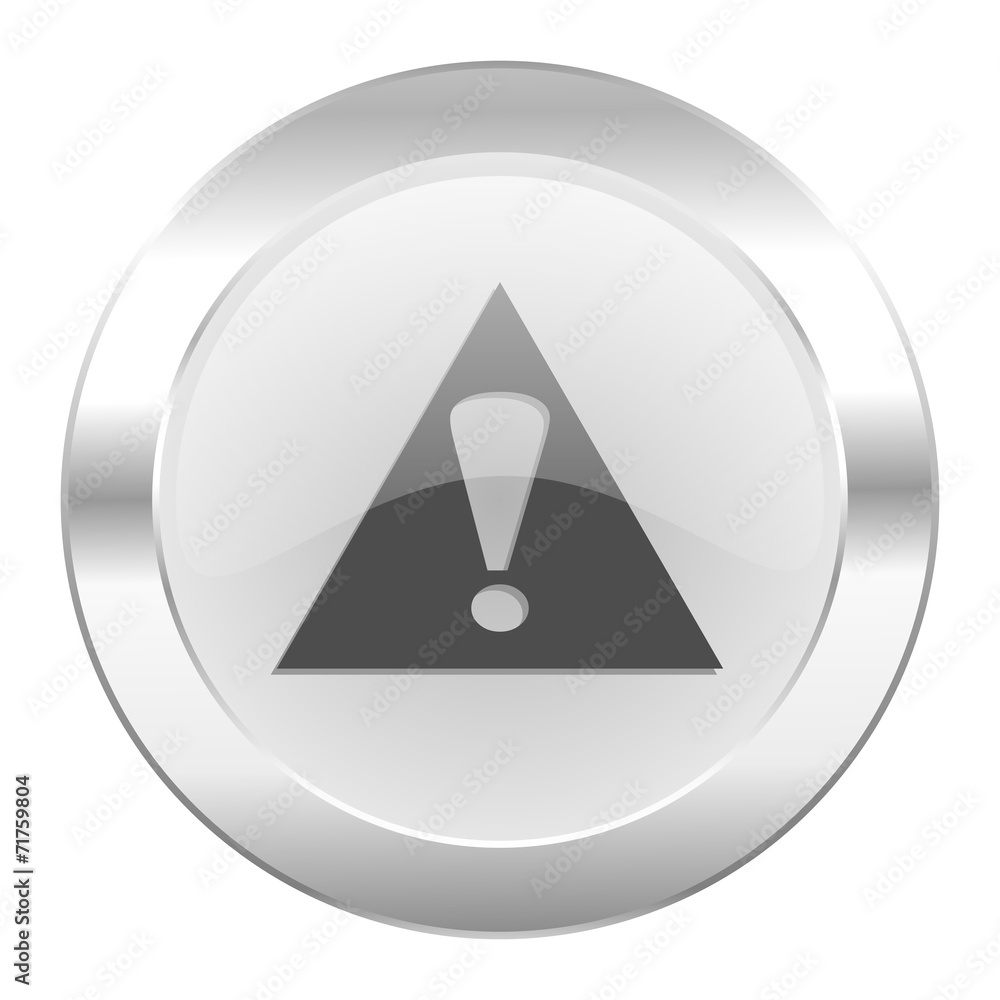 exclamation sign chrome web icon isolated exclamation sign chrome web icon isolated