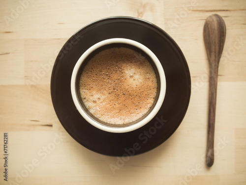 Espresso coffee cup.