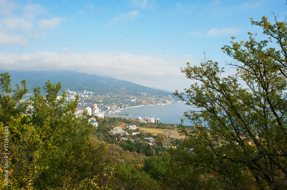The city of Yalta. Crimea.