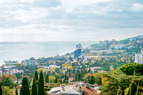 The city of Yalta. Crimea.