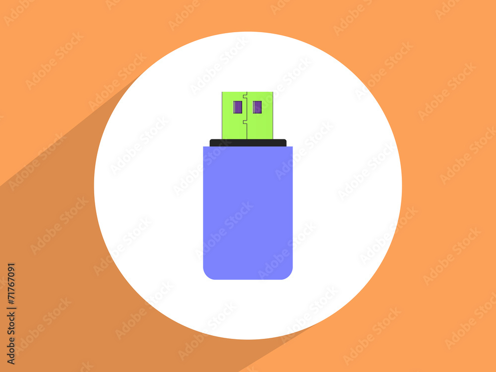 Usb flash drive ,Flat design style Usb flash drive ,Flat design style