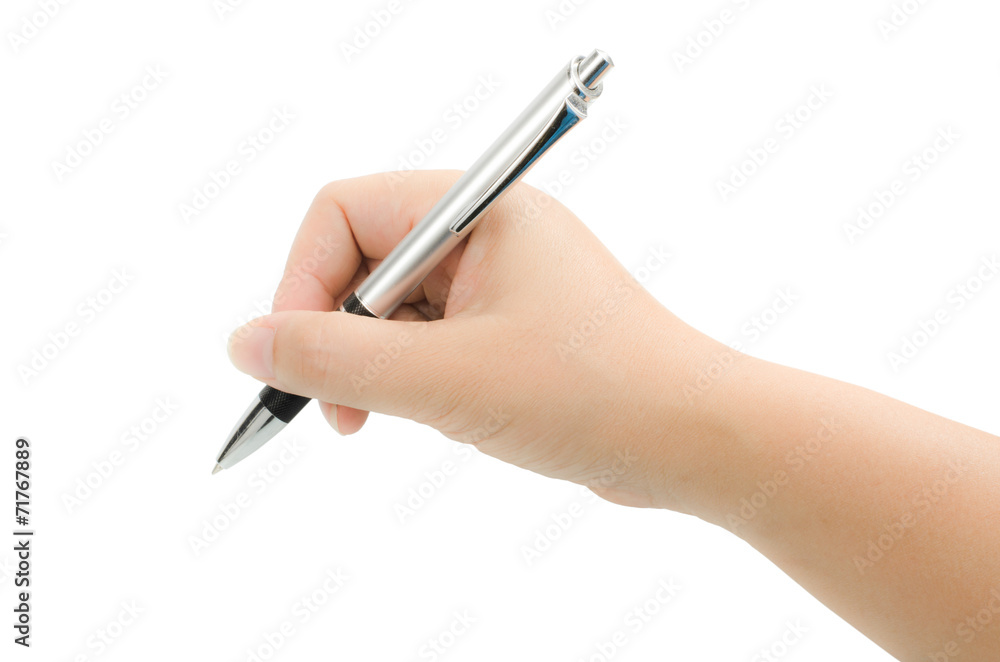 Pen in hand Pen in hand