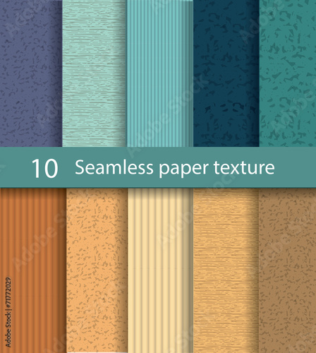 Paper seamless vector texture background