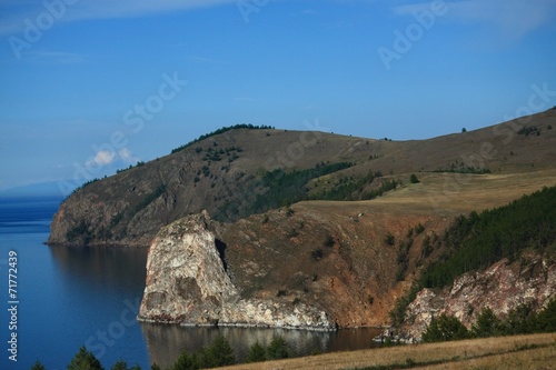 the biggest island on the Baikal lake