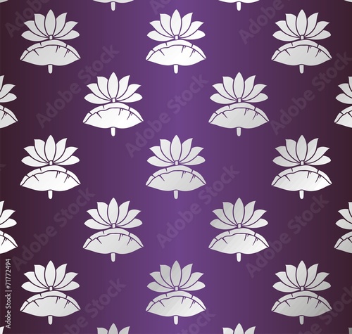 water lily , wedding card design, royal India