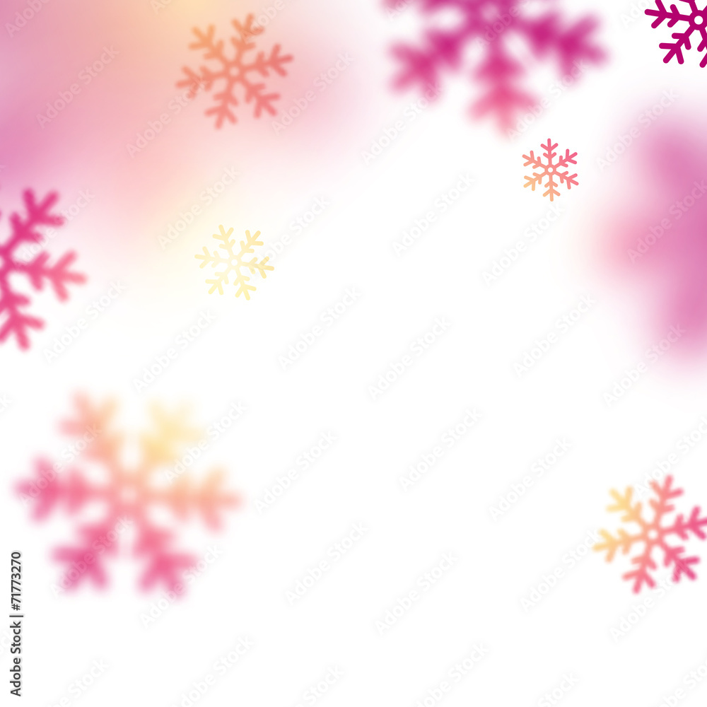 Blurred christmas background.