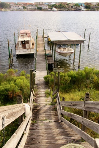 Down to the jetty