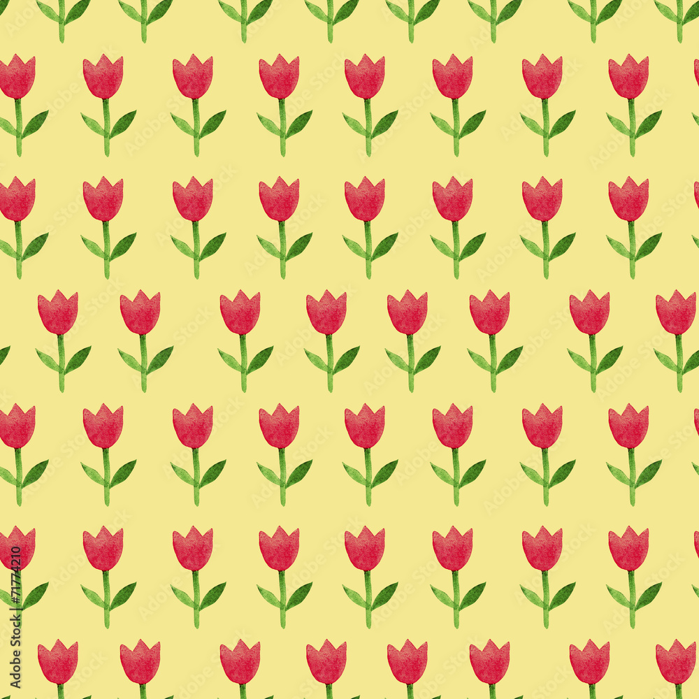 tulip seamless pattern tulip seamless pattern