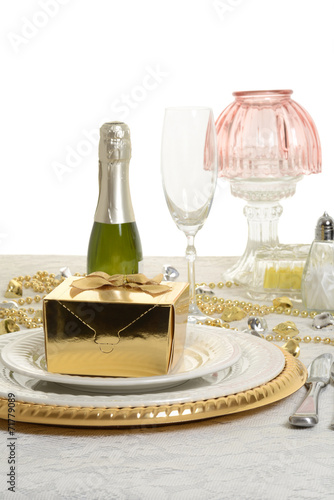 party table setting