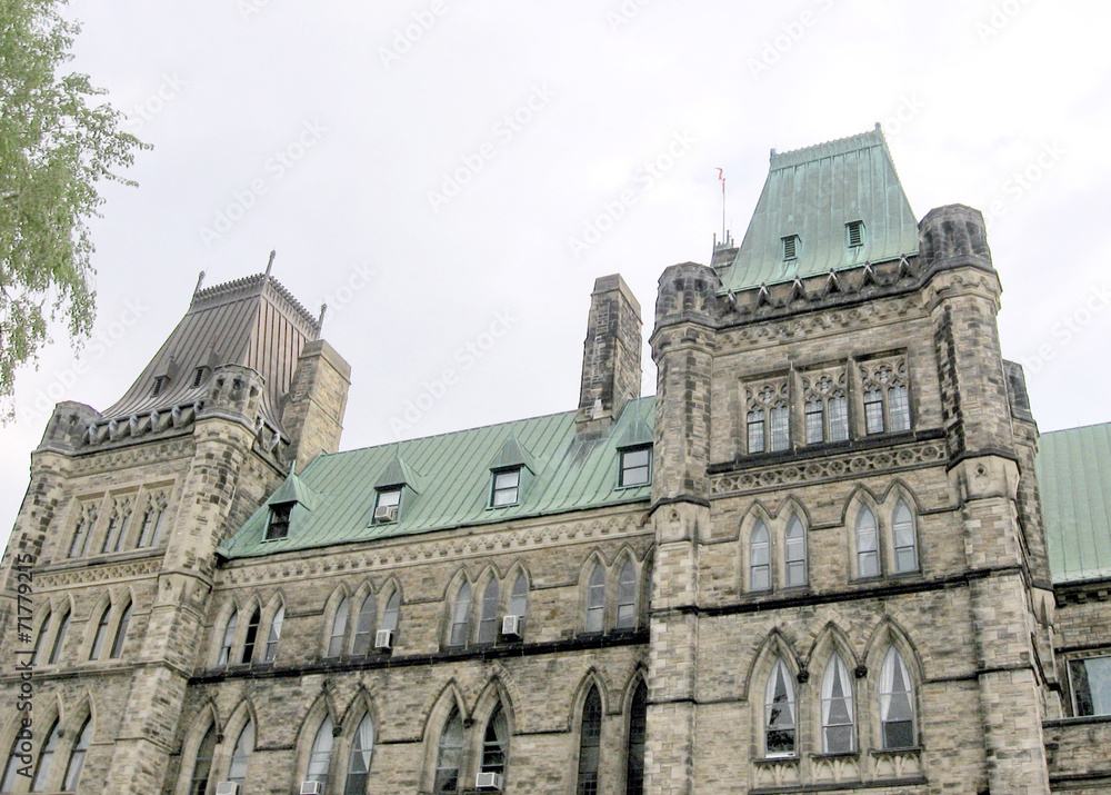 Ottawa Parliament windows 2008