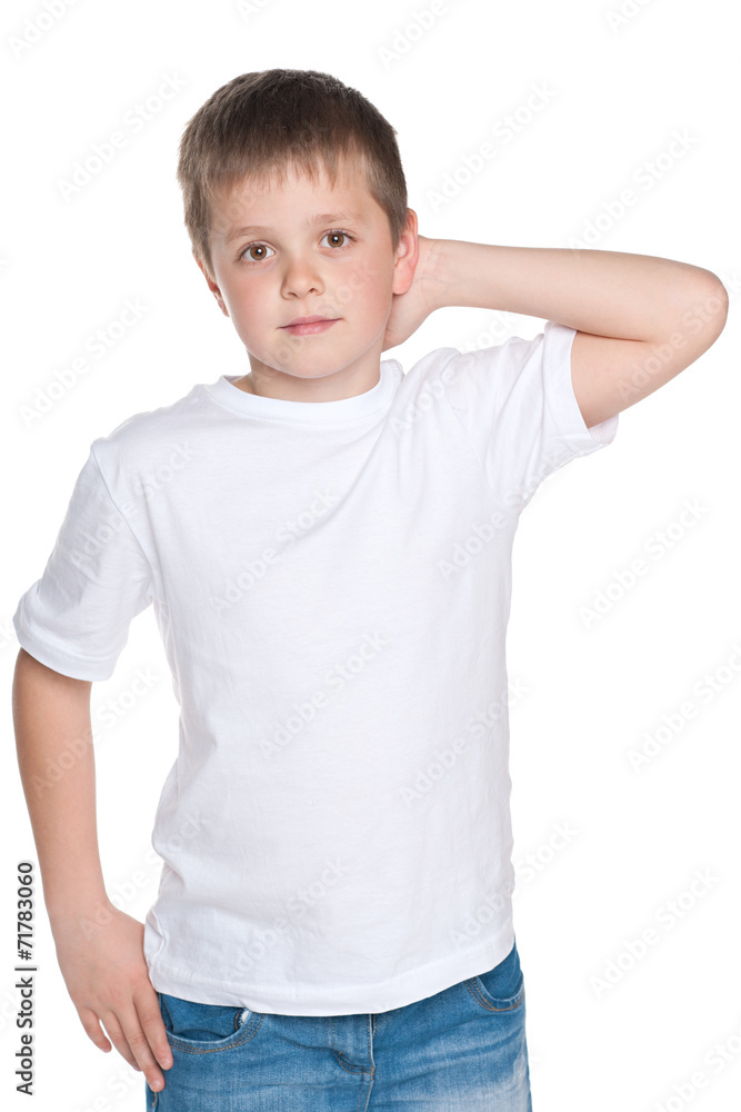 Handsome young boy Handsome young boy