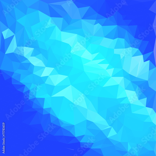 Blended shining abstract geometric polygonal background