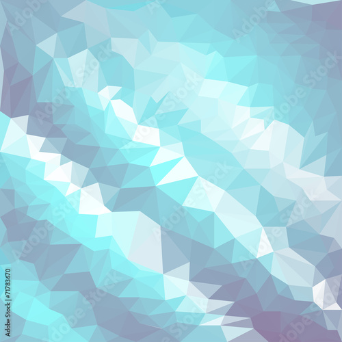 Blended shining abstract geometric polygonal background