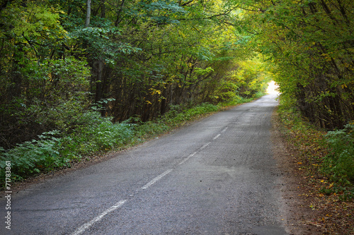 Natural tunnel