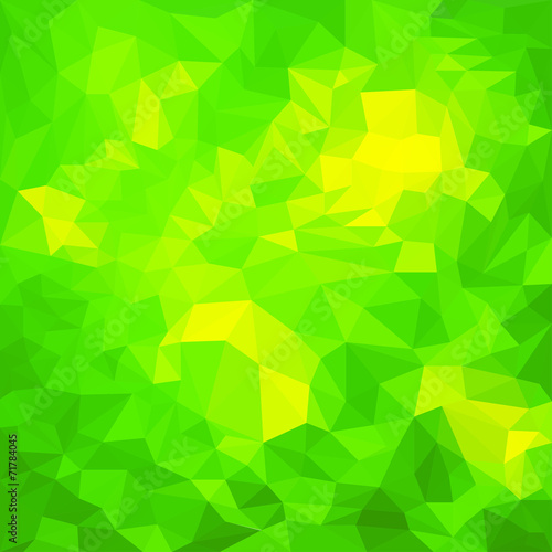 Blended shining abstract geometric polygonal background