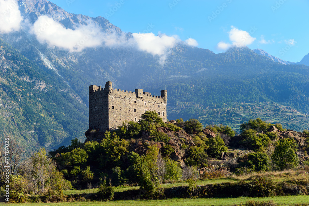 Castello di Ussel - Chatillon (Ao) Castello di Ussel - Chatillon (Ao)
