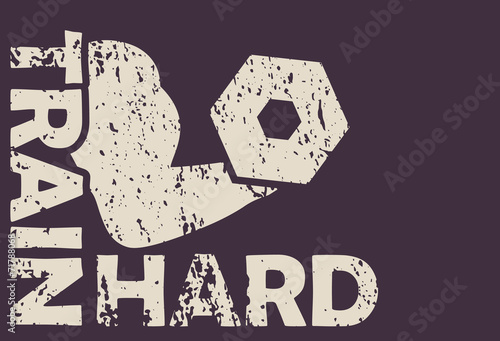 Train hard vector illustration, eps10, easy to edit