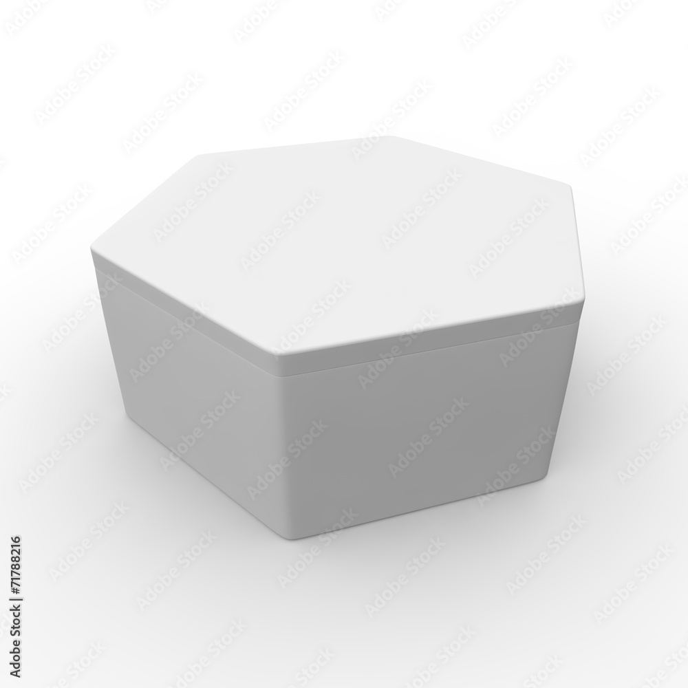 White empty box for different subjects