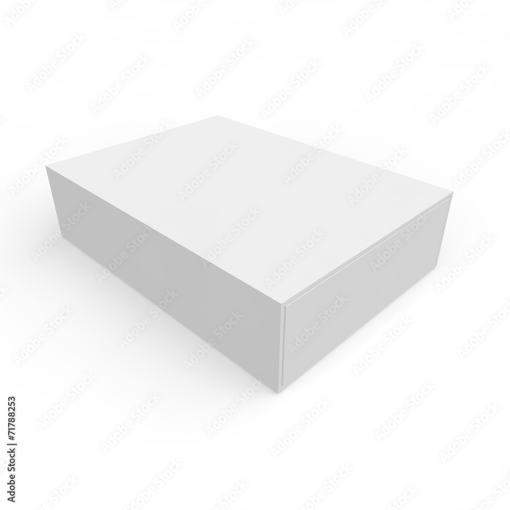 Blank white box of matches Blank white box of matches