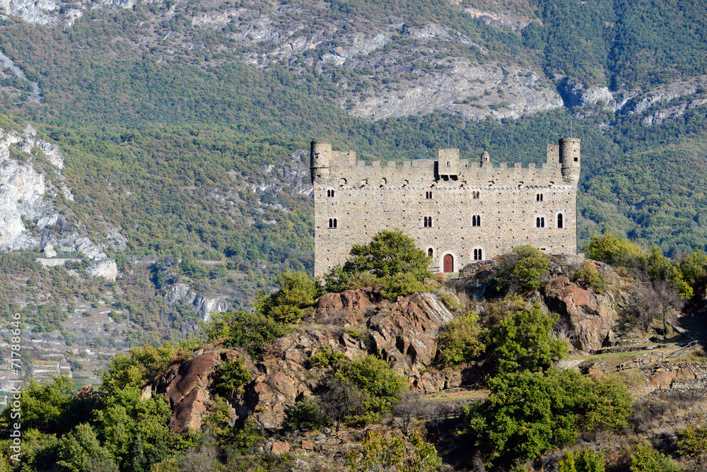 Castello di Ussel - Chatillon (Ao) Castello di Ussel - Chatillon (Ao)