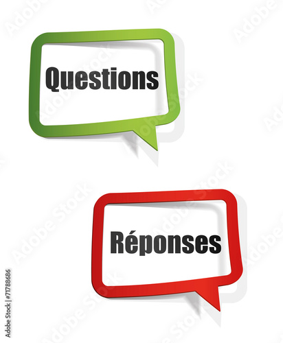 bulle : questions / réponses