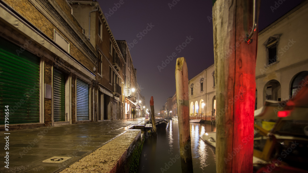 Murano Venice by night