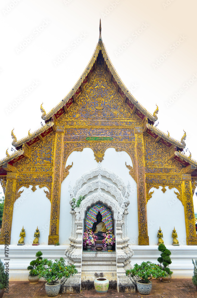 Ancient pagoda temple in Chiang Mai, Thailand. Ancient pagoda temple in Chiang Mai, Thailand.