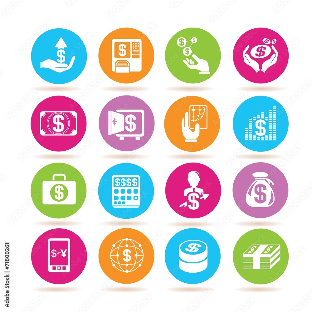 finance icons finance icons