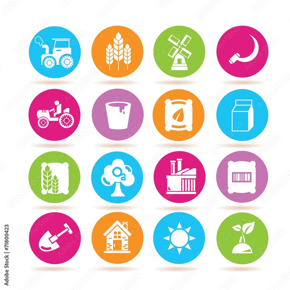 agriculture icons agriculture icons