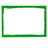 Green grunge frame