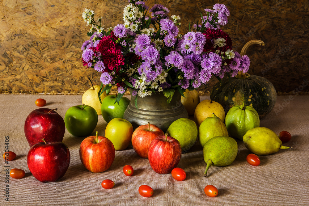 Still life with Fruits. Still life with Fruits.
