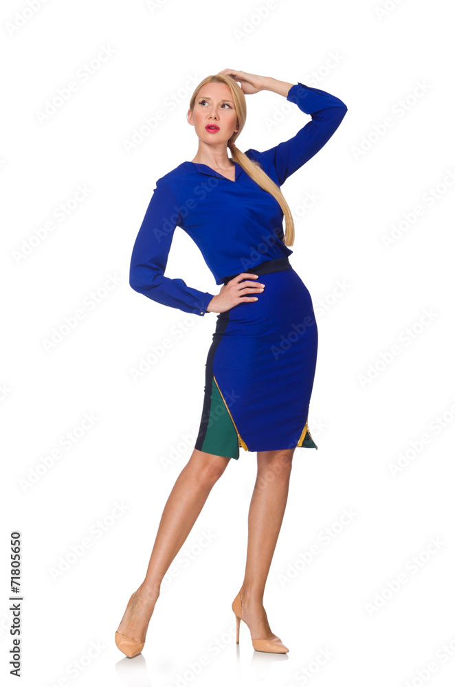 Young woman in fashion concept Young woman in fashion concept